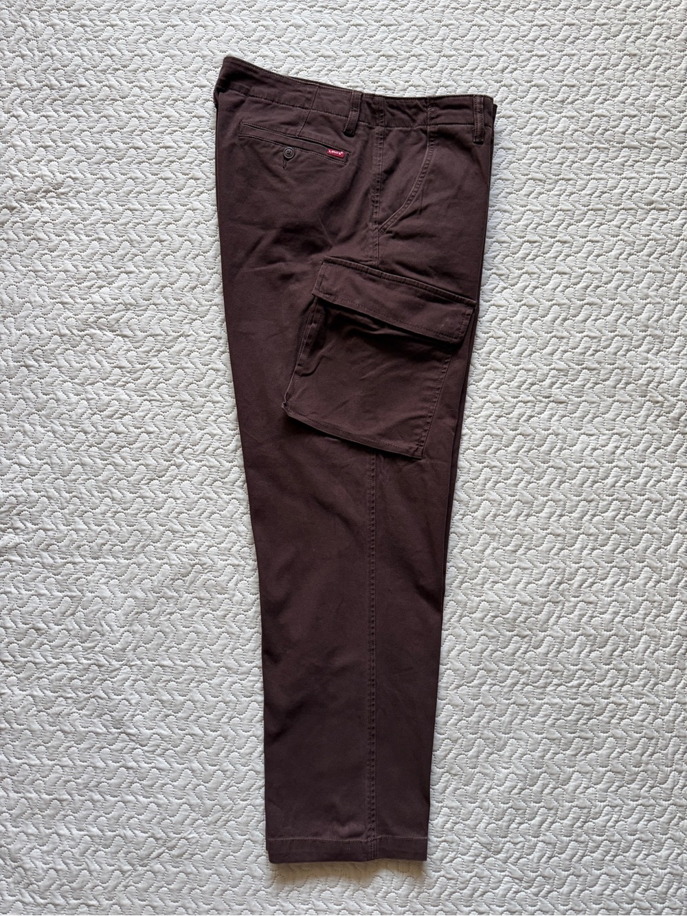Levi’s XX Cargo Taper Pants Men’s 34x28 Brown Stretch Utility Cargo